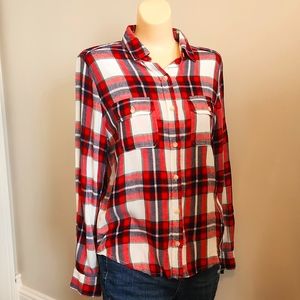 Universal Thread Women's XS Plaid Button Down